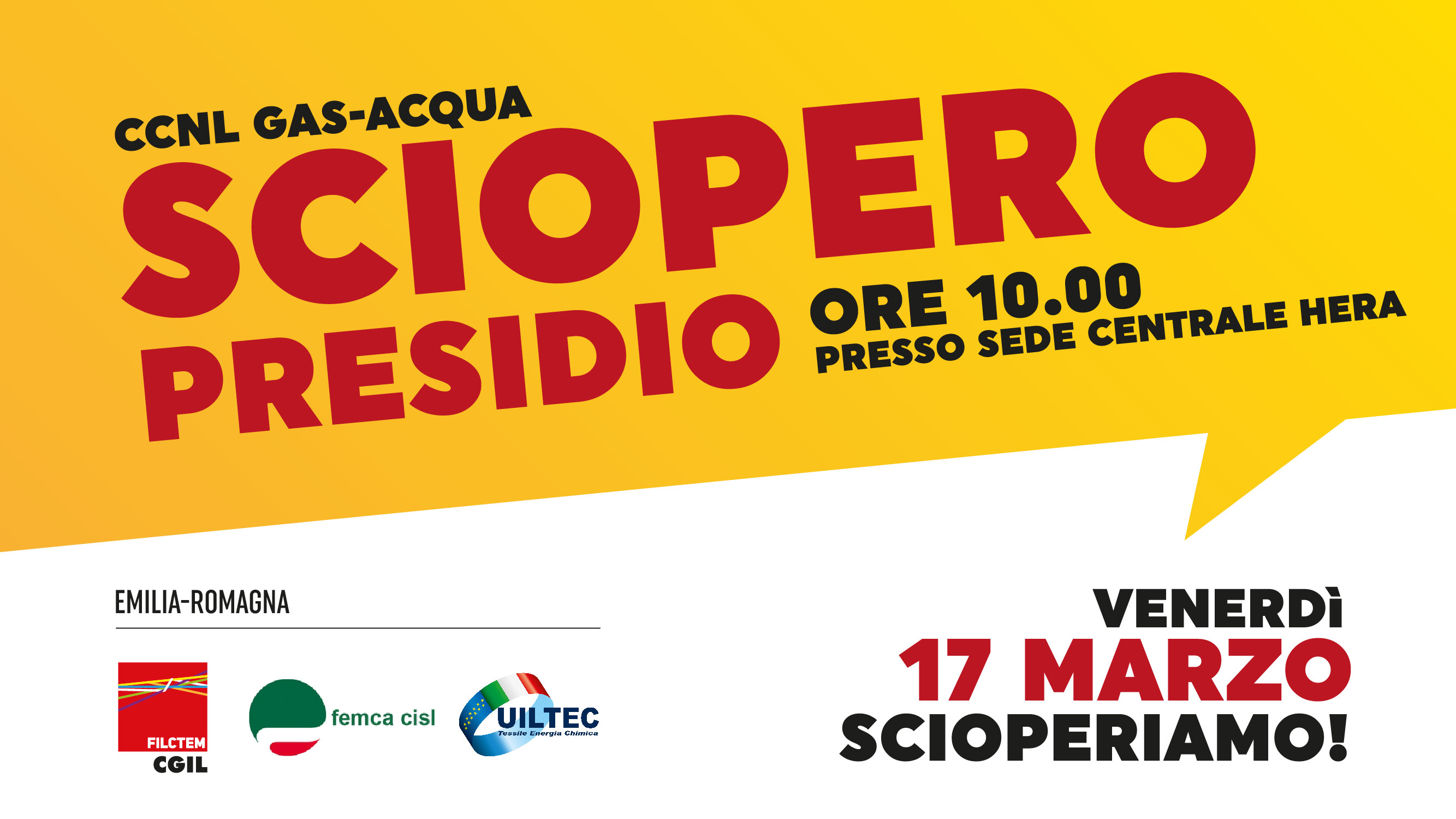 Sciopero 17 marzo - Hera